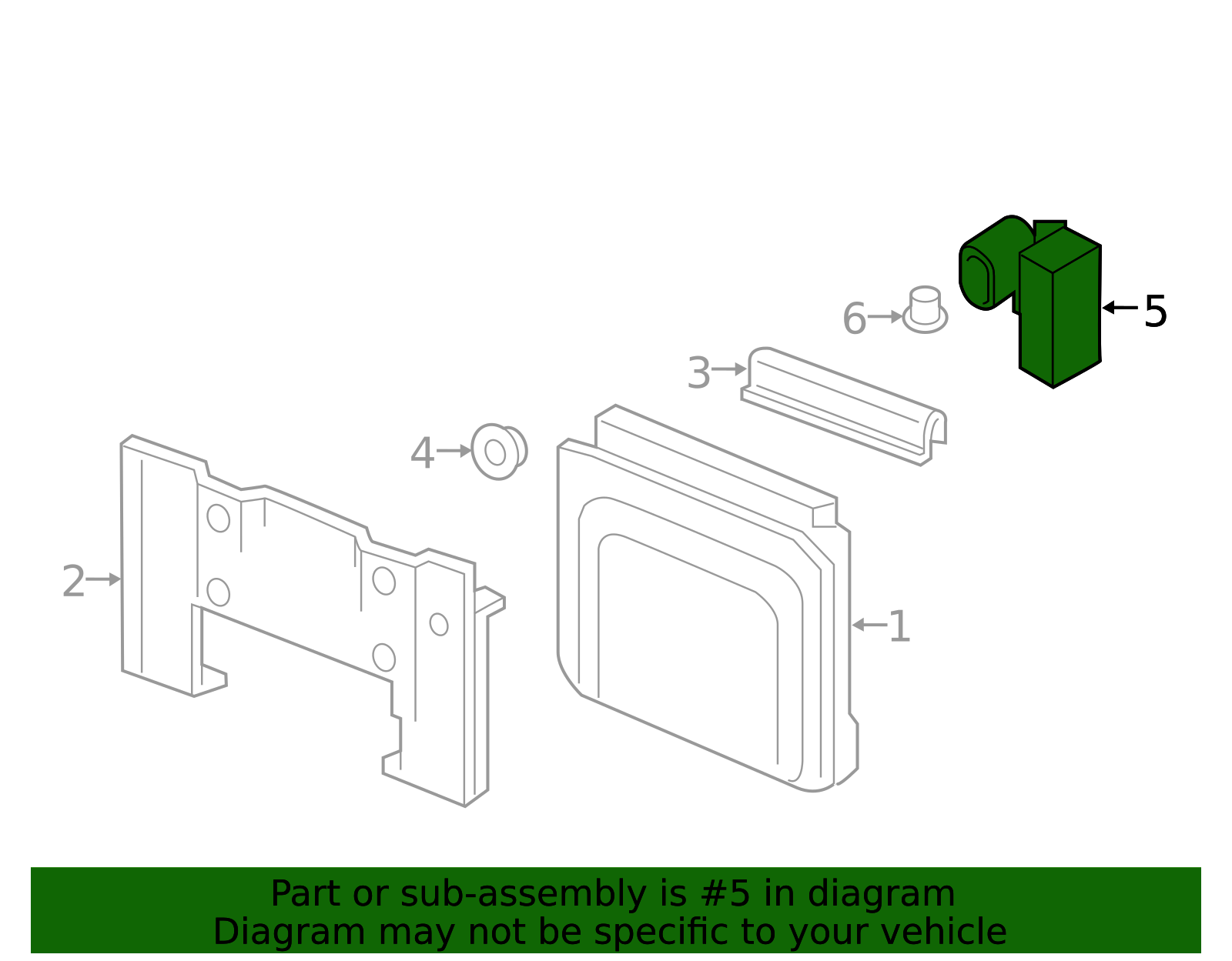 2016-2026 Volvo Accelerometer 32283344 | TascaParts.com