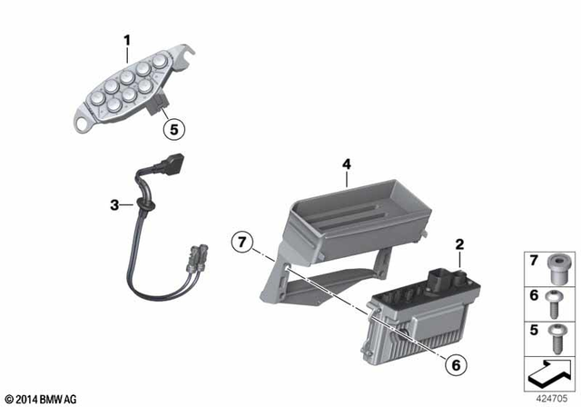 65128534785 - : Audio Control Unit for BMW-Motorrad Image