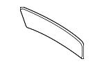C2S37573LEG - : Lift Gate Trim for Jaguar Image