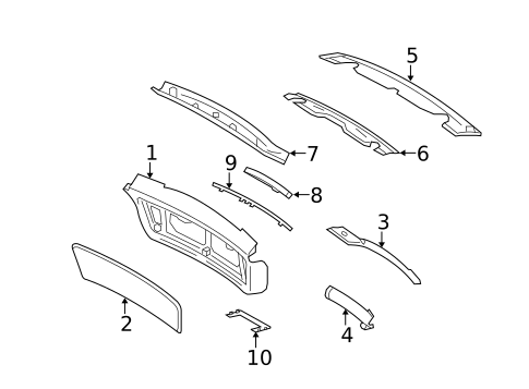 Interior Trim for 2008 Jaguar X-Type #0