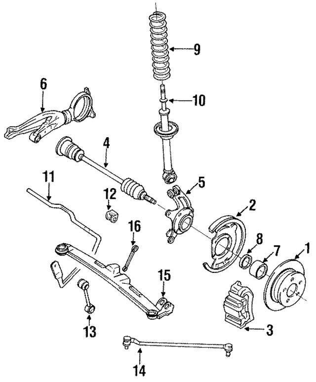 FB4428700C - : Shock Absorber for Mazda Image