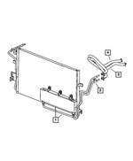 5143538AA - Cooling: Auxiliary Trans Oil Cooler Kit for Mopar Image