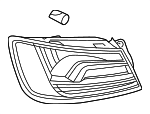 8V5945091A - Electrical: Tail Lamp Assembly for Audi Image