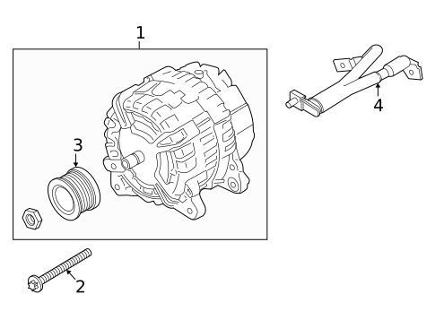 Alternator for 2022 Porsche 718 Spyder #0