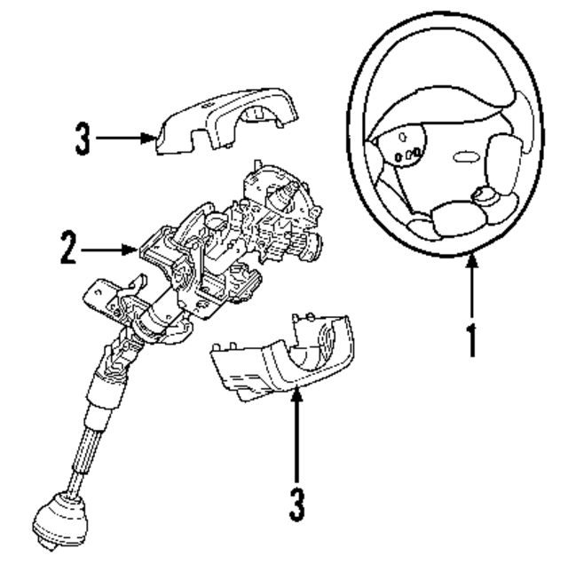 5057548AE - Steering: Steering Column for Mopar Image