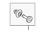 8650529 - Body: Quarter Panel Trim Panel Clip for Volvo Image