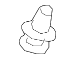 1420608250B - Body: Wheelhouse Liner Retainer for Hyundai Image