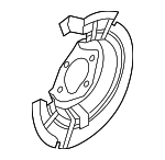 BCKA26261A - Brakes: Splash Shield for Mazda: 3, MX-30 EV Image