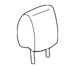 20918155 - Body: Headrest for Buick: Enclave | Chevrolet: Traverse | GMC: Acadia Image