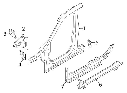 Rocker for 2022 BMW X1 #0