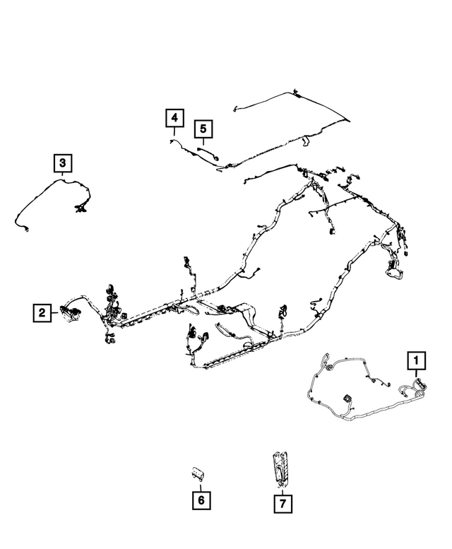 68252057AC - : Body Wiring for Mopar Image