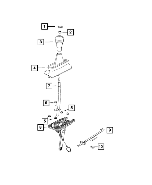 Gearshift Controls and Related Parts for 2021 Ram 3500 #0