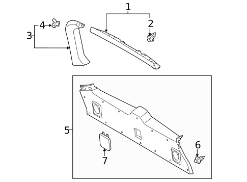 Interior Trim for 2019 Toyota Land Cruiser #0
