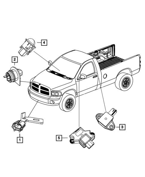 Sensors for 2012 Ram 3500 #3
