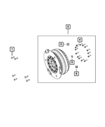 68261592AA - 8HP90; 8-Speed; Automatic Transmission: Torque Converter Kit for Mopar Image