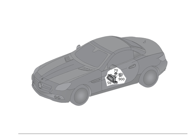 55421918 - Electrical Equipment and Instruments: Sensor Cluster for Mercedes-Benz Image image