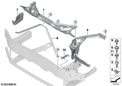 Various Body Parts for 2024 Mini Countryman SE ALL4 #1