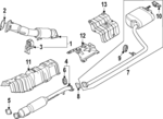 28610L1000 - : Converter &amp; Pipe for Kia Image