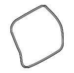 5815A067 - : Weatherstrip for Mitsubishi: Outlander, Outlander PHEV Image