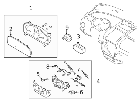Switches for 2009 Chevrolet Aveo #1