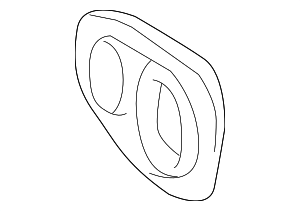 1K0820751C - HVAC: 2006-2022 Volkswagen - Grommet for Volkswagen: Beetle, CC, Eos, Golf, Golf R, GTI, Jetta, Passat, R32, Rabbit, Tiguan, Tiguan Limited Image