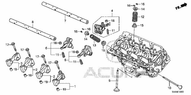 Valve - Rocker Arm (RR.) (2) for 2016 Acura RDX #0