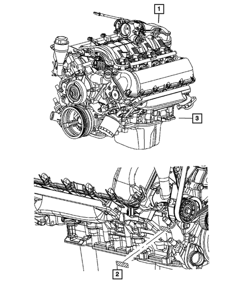 Engine Identification for 2009 Jeep Grand Cherokee #1