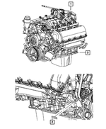 R8172486AB - 4.7L Gas; Engine: Long Block Engine for Mopar Image