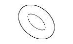 N0138486 - Steering: Pressure Hose O-Ring for Porsche: Cayenne Image