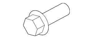 90038504201 - Steering: Power Steering Pump Mount Bolt for Porsche Image