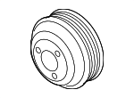 95514721900 - : Power Steering Pump Pulley for Porsche: Cayenne Image