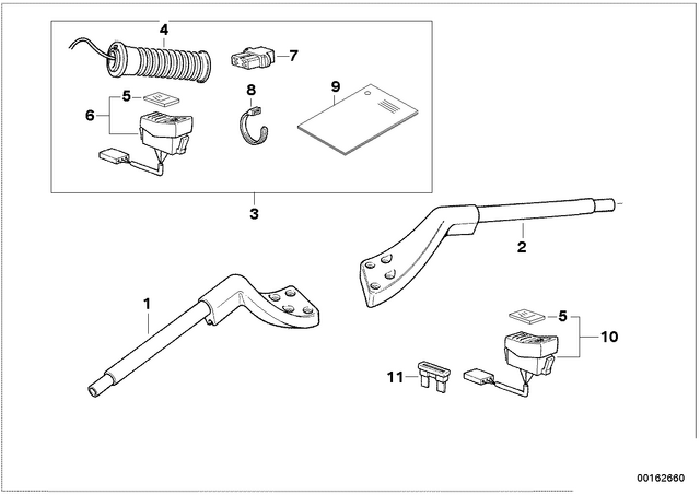 71602317072 - : Retro.Kit, Heated Grip W/Out Handlebar for BMW-Motorrad Image