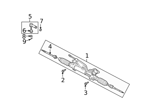 Steering Gear & Linkage for 2020 Mazda CX-3 #8