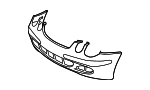 2118853825 - Body: Bumper Cover for Mercedes-Benz Image