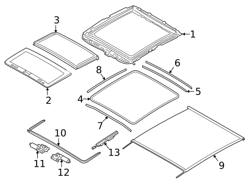 Sunroof for 2019 BMW X2 #0