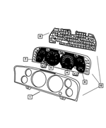 5015436AA - : Fuel And Volt Gauge for Mopar Image
