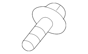 997350412 - : Quarter Panel Speaker Screw for Mazda Image