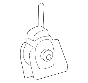 123610H120 - Engine: Engine Mount (Front) for Toyota: Corolla, Matrix Image