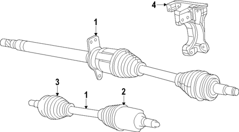 Axle Shafts & Joints for 2016 Dodge Dart #0