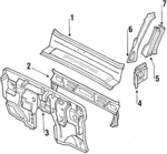 5930080144 - Body: Cowl Panel for Suzuki Image