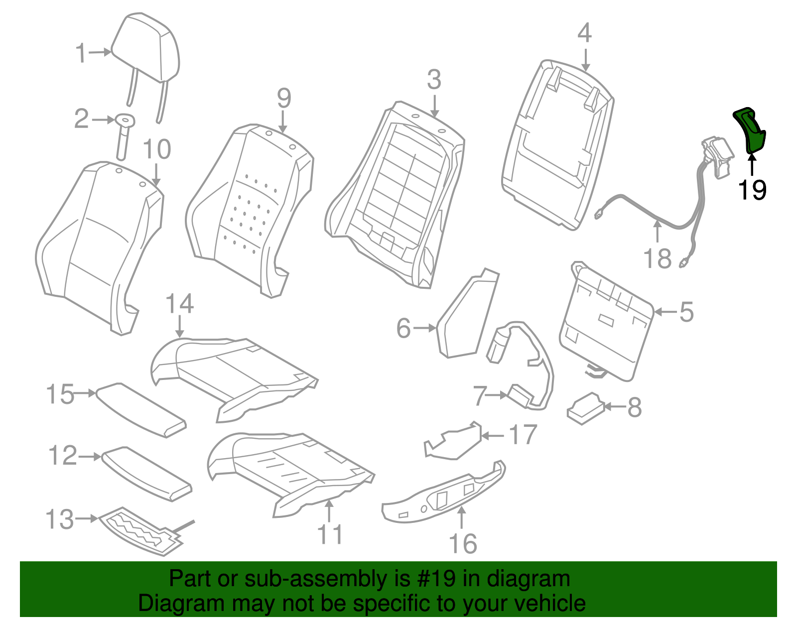 Handle Cover - BMW (52-10-6-985-583)
