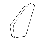 52107153091 - Body: Lumbar Support for BMW: 1 Series M, 128i, 135i, 135is, 325i, 325xi, 328i, 328i xDrive, 328xi, 330i, 330xi, 335d, 335i, 335i xDrive, 335is, 335xi, M3, X1, X3, X4 Image