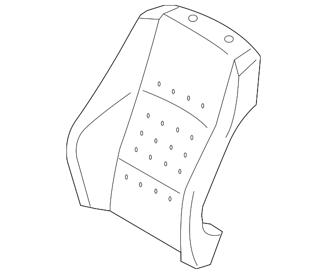 Seat Back Pad - BMW (52-10-7-118-417)