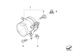 63176910791 - Lighting: Fog Lights, Left for BMW Image