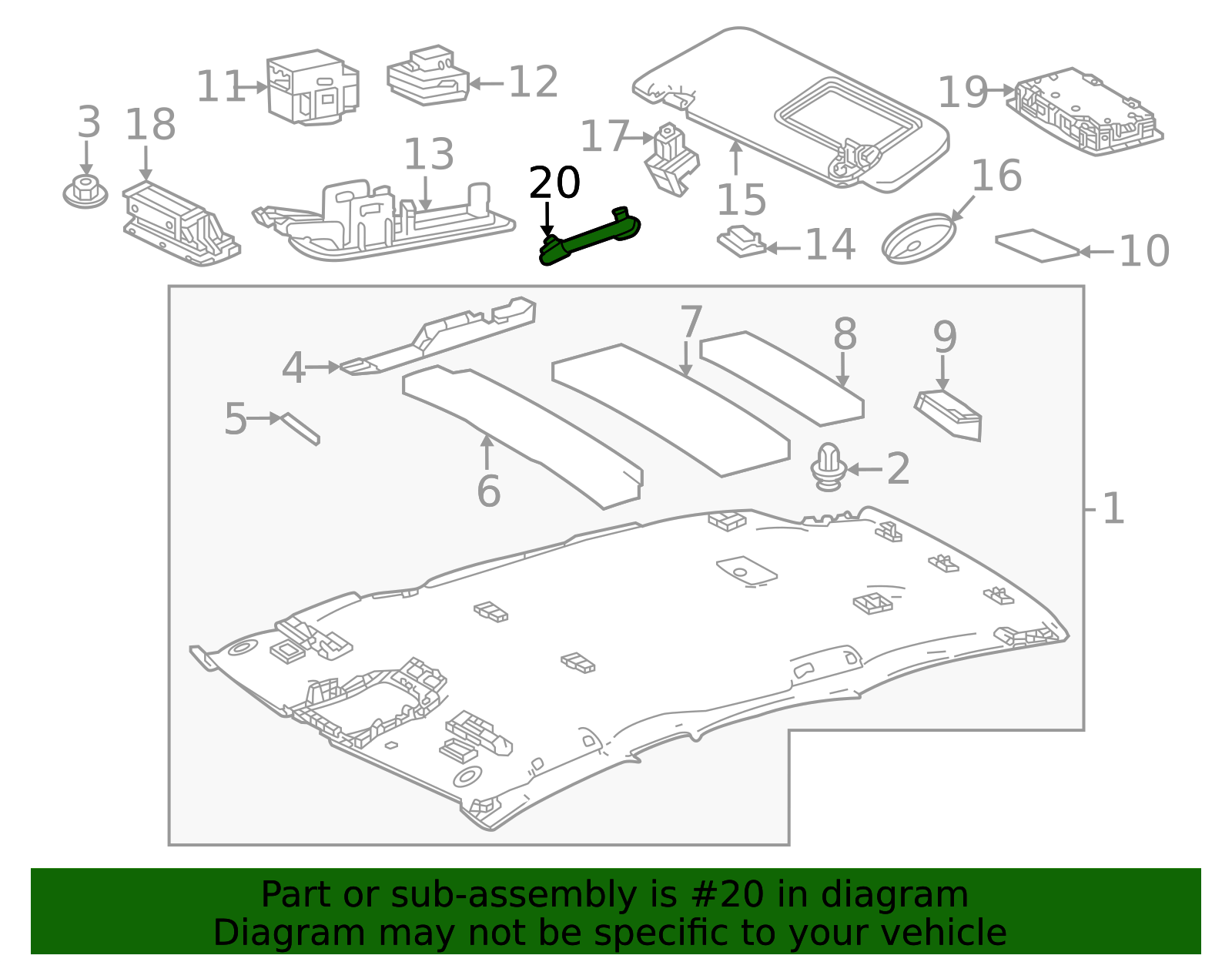 2022-2025 Lexus Grip Handle 74610-33150-E2 | OEM Parts Online