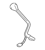 XW7Z7210AAE - Steering: Shift Lever for Lincoln: Town Car Image