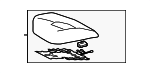 7107106R60B3 - Body: Cushion Cover for Toyota Image image