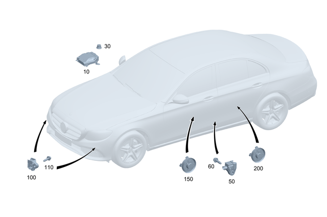 2139008828 - Electrical System: Control Unit for Mercedes-Benz: AMG GT 43, AMG GT 53, AMG GT 63, AMG GT 63 S, AMG GT 63 S E Performance, CLS450, CLS53 AMG, E300, E350, E43 AMG, E53 AMG, E63 AMG S, GLC300, GLC43 AMG, GLC63 AMG, GLC63 AMG S Image image