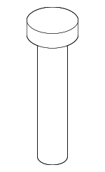 6L2Z78610A18AAA - Body: Headrest Guide for Ford: Explorer, Explorer Sport Trac, Fusion | Mercury: Milan Image