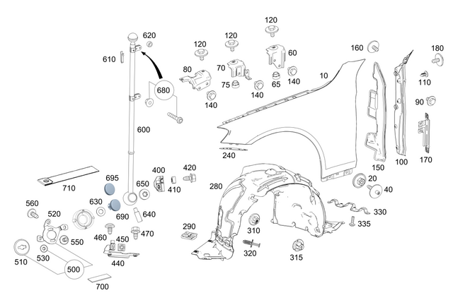 1248180067 - : Spring for Mercedes-Benz: 250, 300S, 350SD, E250, E300, E320, E350, E400, E43 AMG, E500, E53 AMG, E55 AMG, E550, E63 AMG, E63 AMG S, Maybach S550, Maybach S560, Maybach S580, Maybach S600, Maybach S650, Maybach S680, S350, S400, S450, S500, S550, S550e, S560, S580, S580e, S600, S63 AMG, S63 AMG E Performance, S65 AMG Image